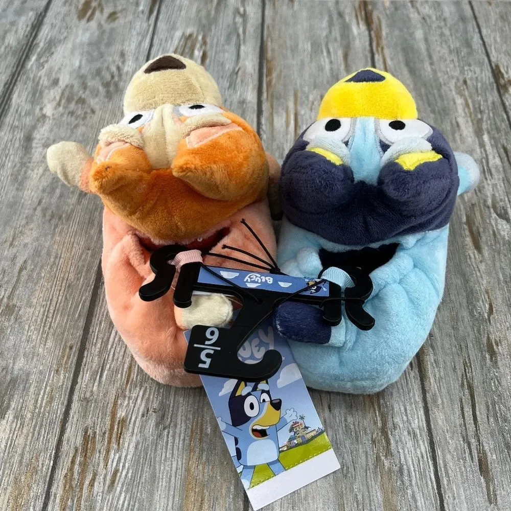 Baby Bluey 3D Characters Slippers Shoes Size 5/6